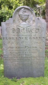 An ornate headstone